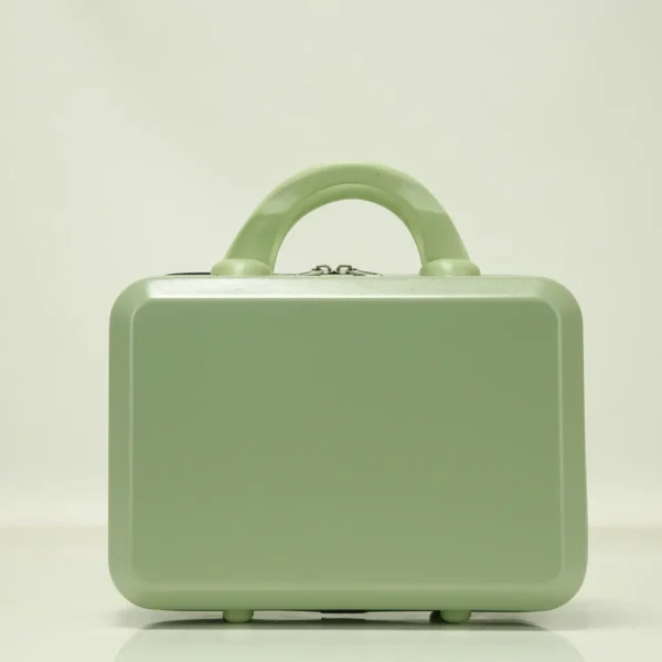 small luggage green color