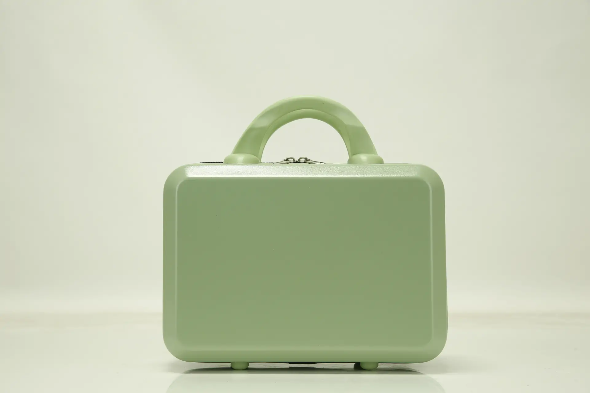 small luggage green color